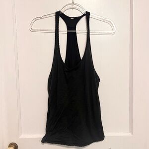 Lululemon Singlet Striped Black Racerback Tank $68 Size 6
